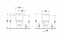 DURAVIT STARCK 3 CISTERNA INODORO